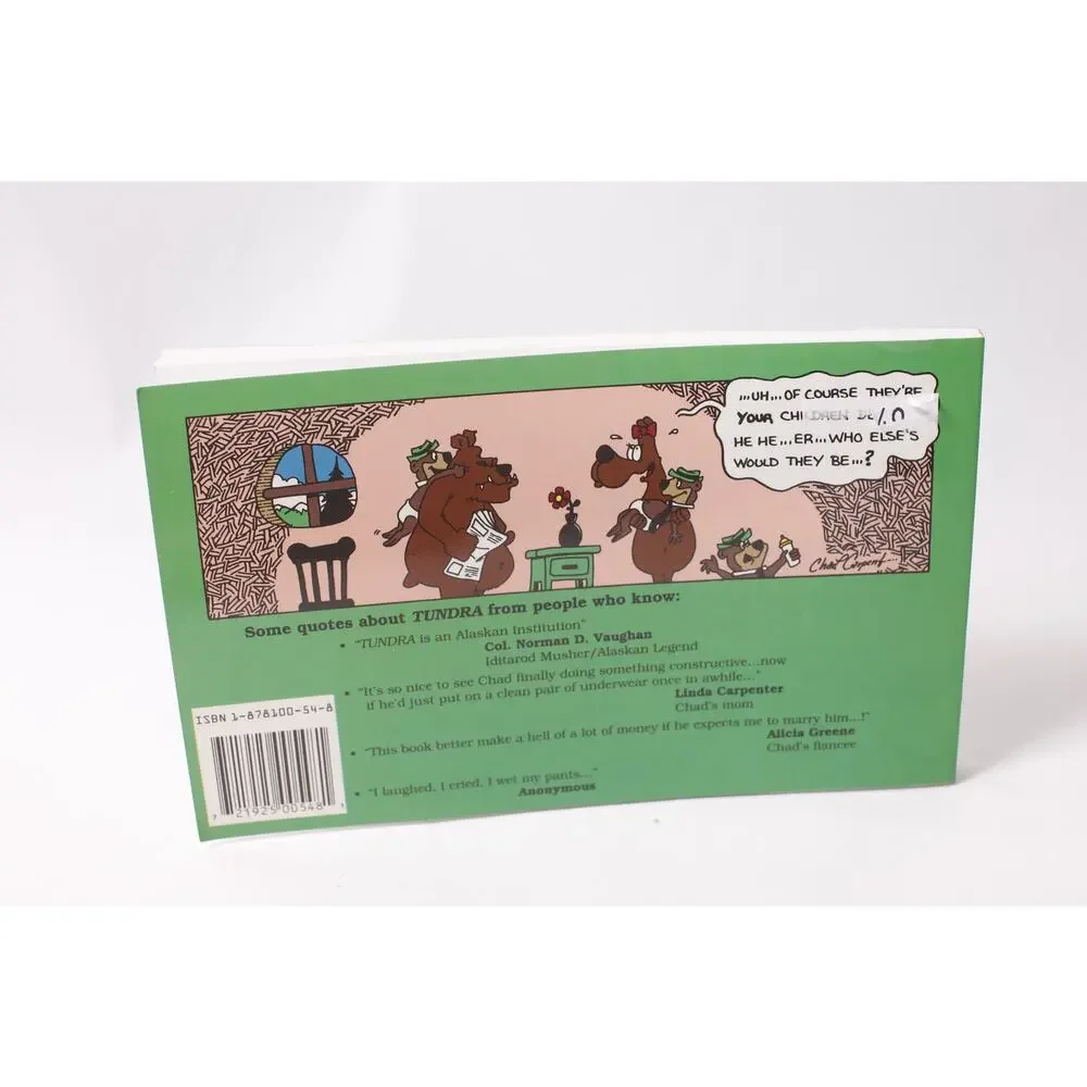 Tundra SIGNED Chad Carpenter Cartoons From The Last Frontier 1999~260702-WH 1207